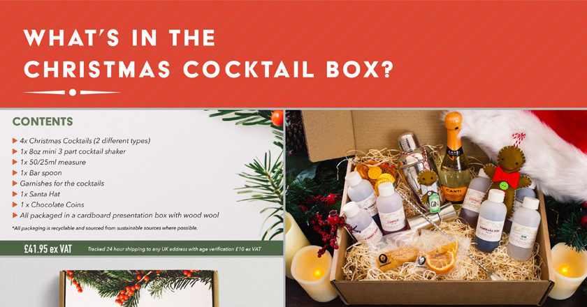 Christmas Cocktail Box by Ace Bar Events