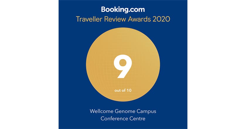 Booking.com Traveller Review Award 2020 - 9/10