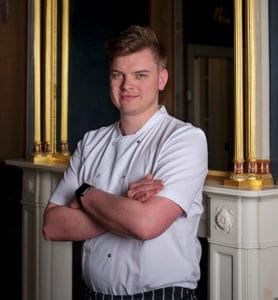 Portait photo of Chris Daniel, Head Chef and Hinxton Hall Conference Centre