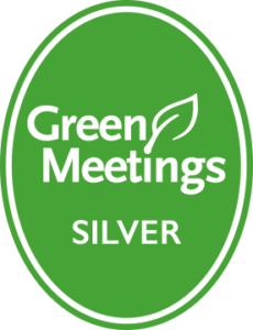 Green Meetings award badge: Silver